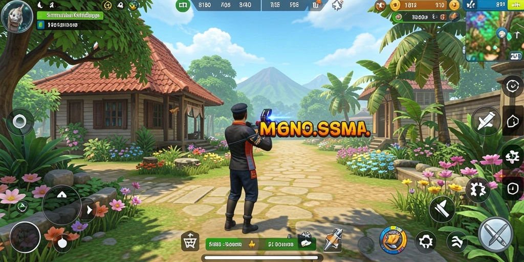 Gameplay menarik dan interaksi sosial dalam 8180.