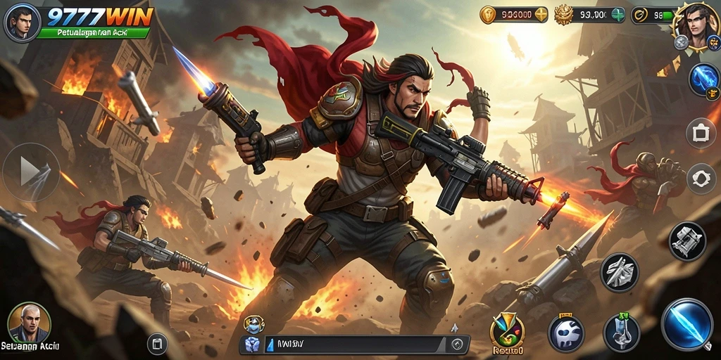 Gameplay menegangkan khas 9777WIN dalam aksi nyata.