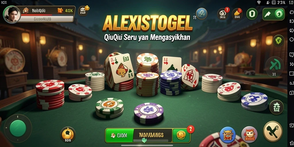 Tampilan gameplay menarik dari ALEXISTOGEL QiuQiu.