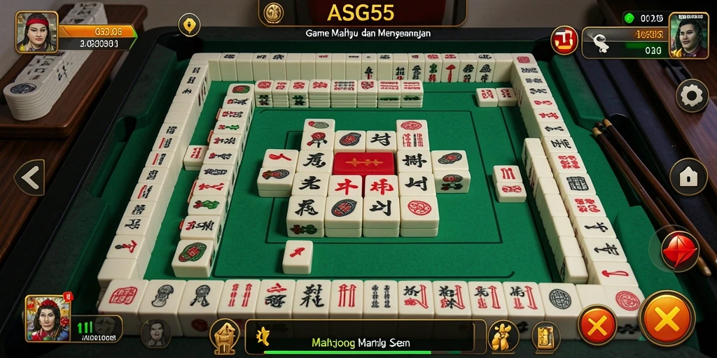 Tampilan gameplay ASG55 yang seru dan mendebarkan.