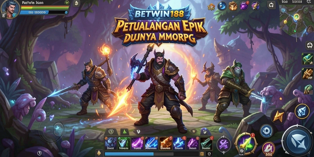 Tampilan gameplay seru dalam dunia fantastis BETWIN188.