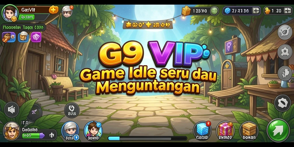Tampilan gameplay G9VIP yang menarik dan menawan.