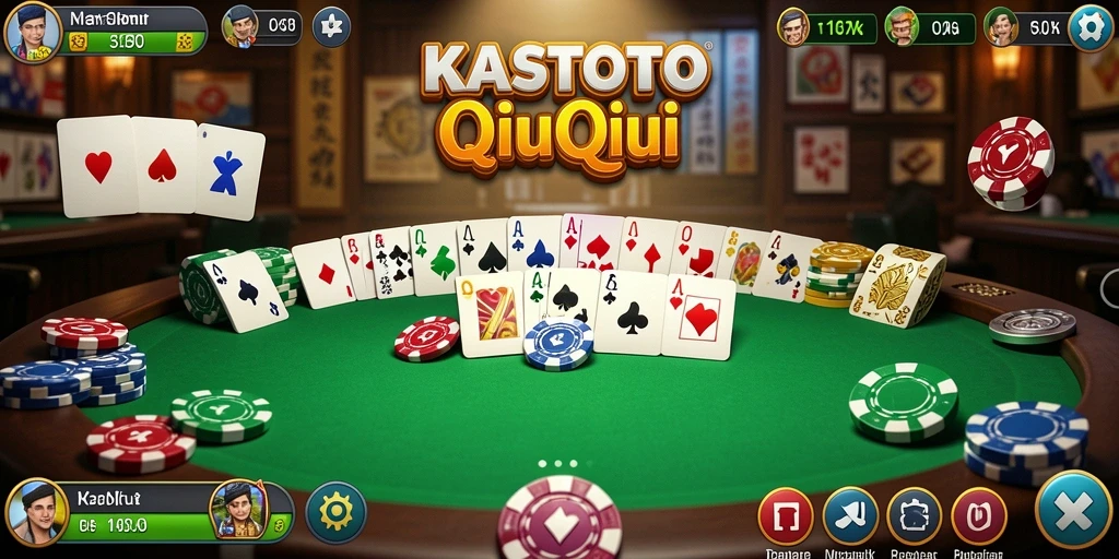 Gameplay seru QiuQiu di KASTOTO yang menantang.