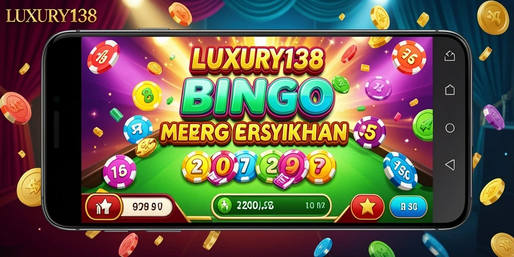 Tampilan gameplay Bingo yang seru dan interaktif di LUXURY138.