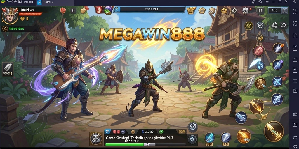 Tampilan menarik dari gameplay SLG MEGAWIN888 yang mendebarkan.