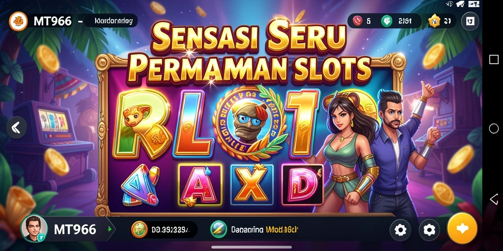 Tampilan gameplay seru dan grafis mengagumkan dari MT966.