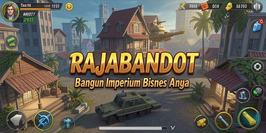 Gameplay menarik dalam RAJABANDOT yang menegangkan dan penuh strategi.