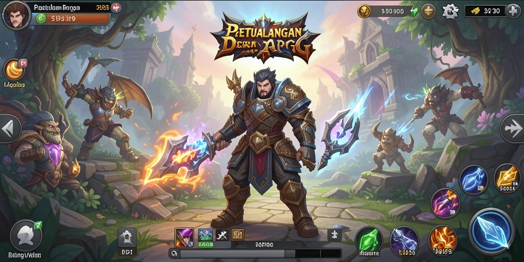 Tampilan screenshot gameplay RP99 yang memukau dan penuh aksi.
