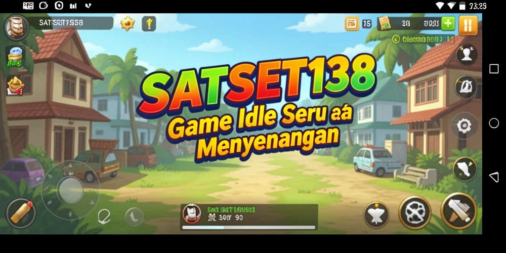 Screenshot game SATSET138 menampilkan elemen gameplay Idle yang menarik.